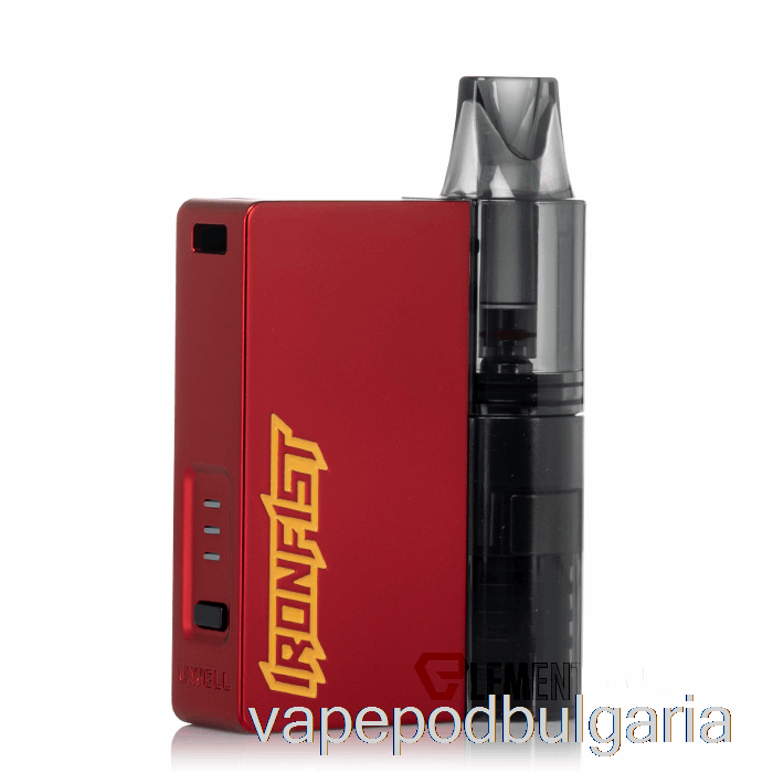 Vape Bulgaria Uwell Caliburn & Ironfist L 16w Pod система коралово червено